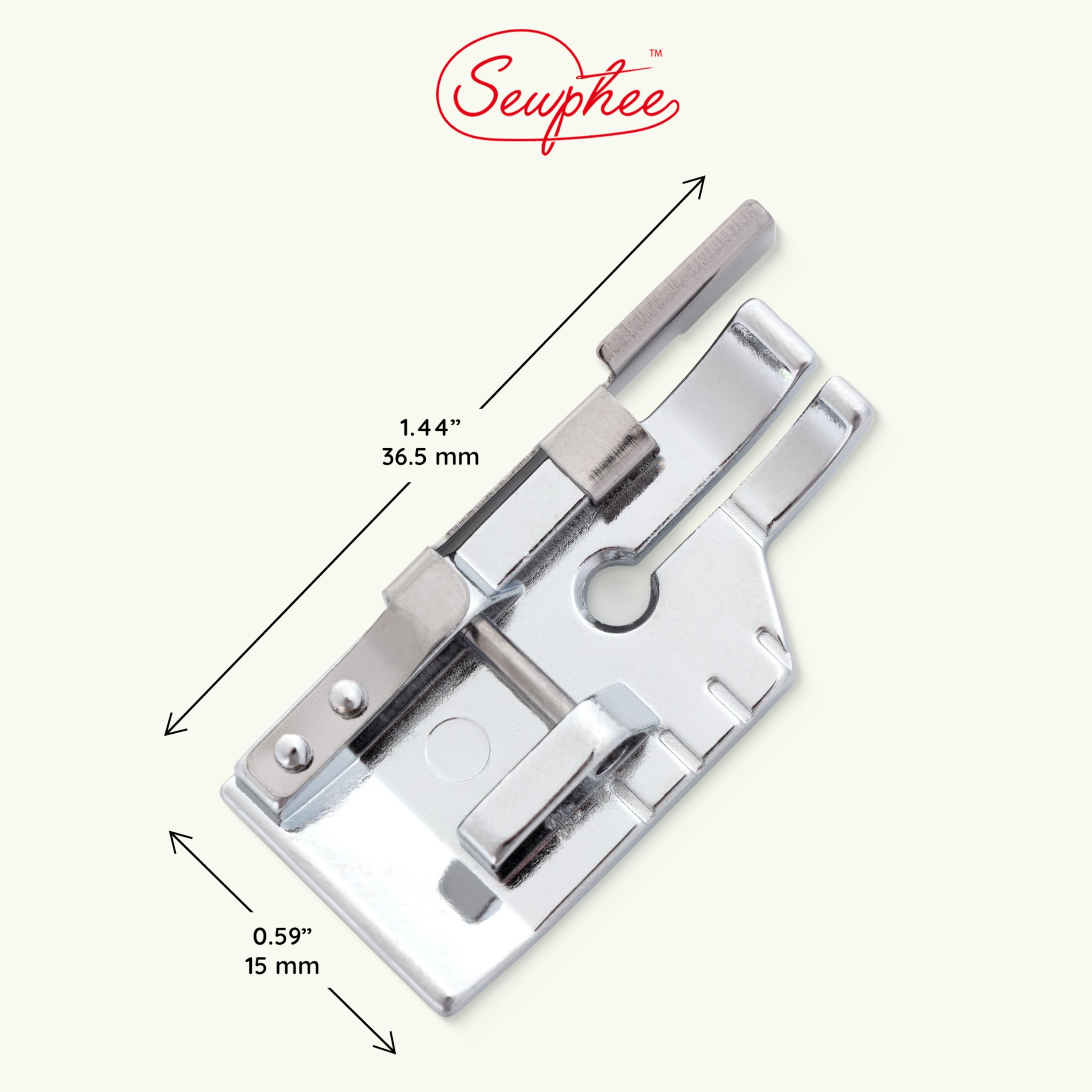 Amazon.com: Quarter Inch Snap On Quilting Foot with Guide
