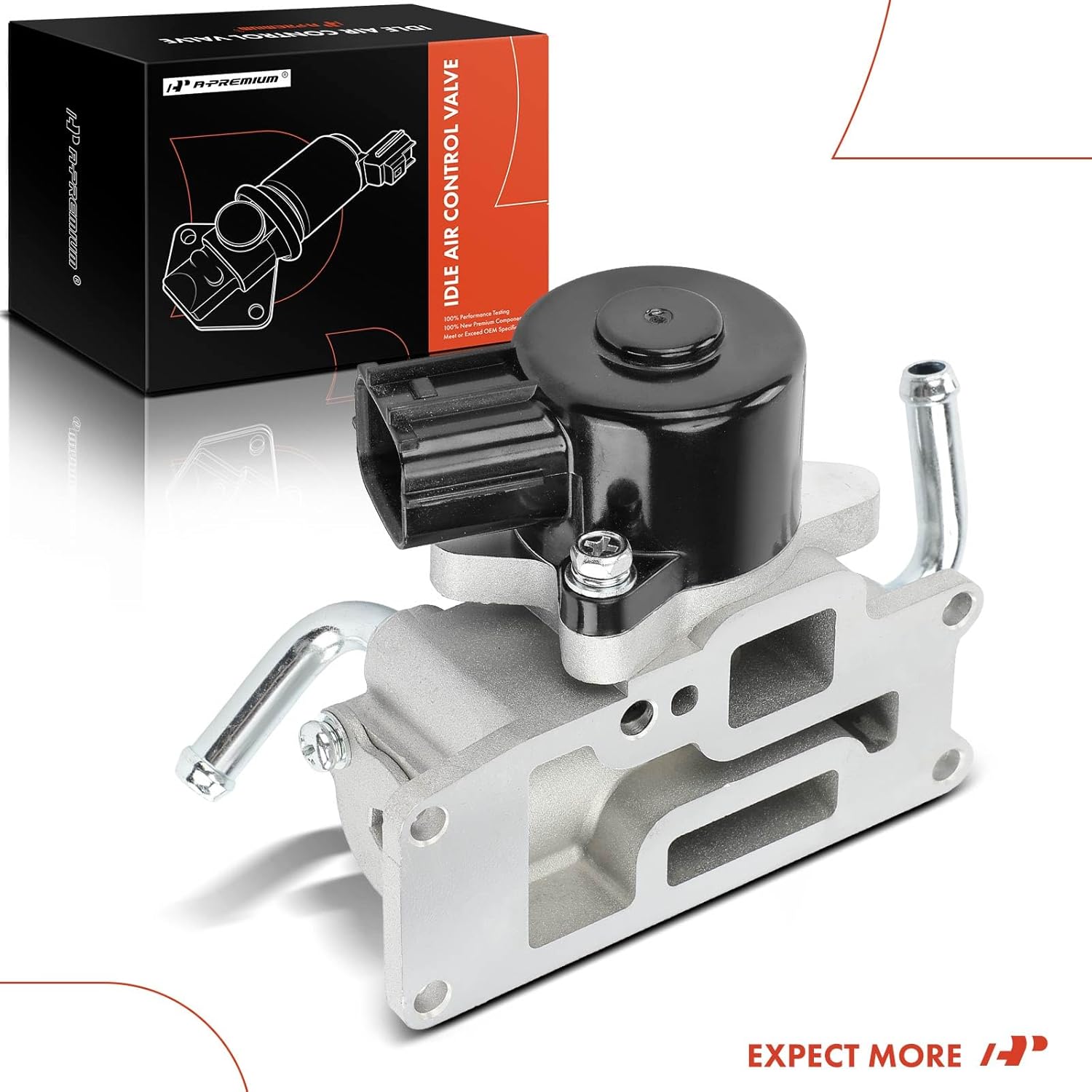A-Premium Fuel Injection Idle Air Control Valve Compatible with Nissan Altima 2002, Pathfinder 2001-2003, Maxima 2002 & Infiniti QX4 2001-2003, 3.5L, Replace# 237814W001, 237814W002