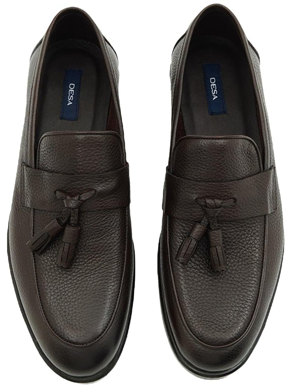 DESA Herren-Slipper aus Wildleder mit Naturkautschuksohle – bequem für den Alltag