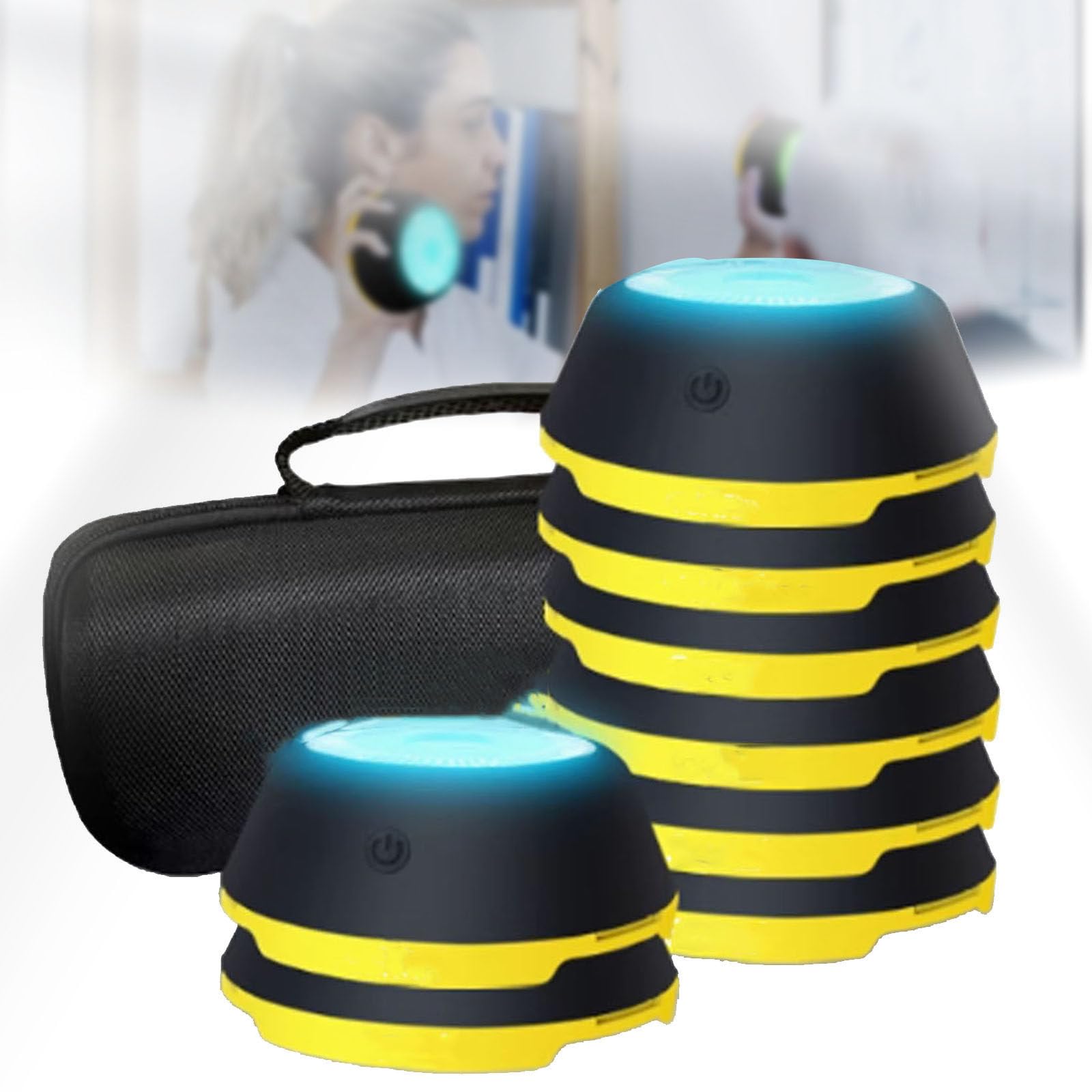 LjyAeono Reaction Training Lights Improves Reaction Speed and Agility，Reaction Training for Athletes, Trainers, Coaches, Fitness Trainers, Physical Educators,Physical Therapy 8lights