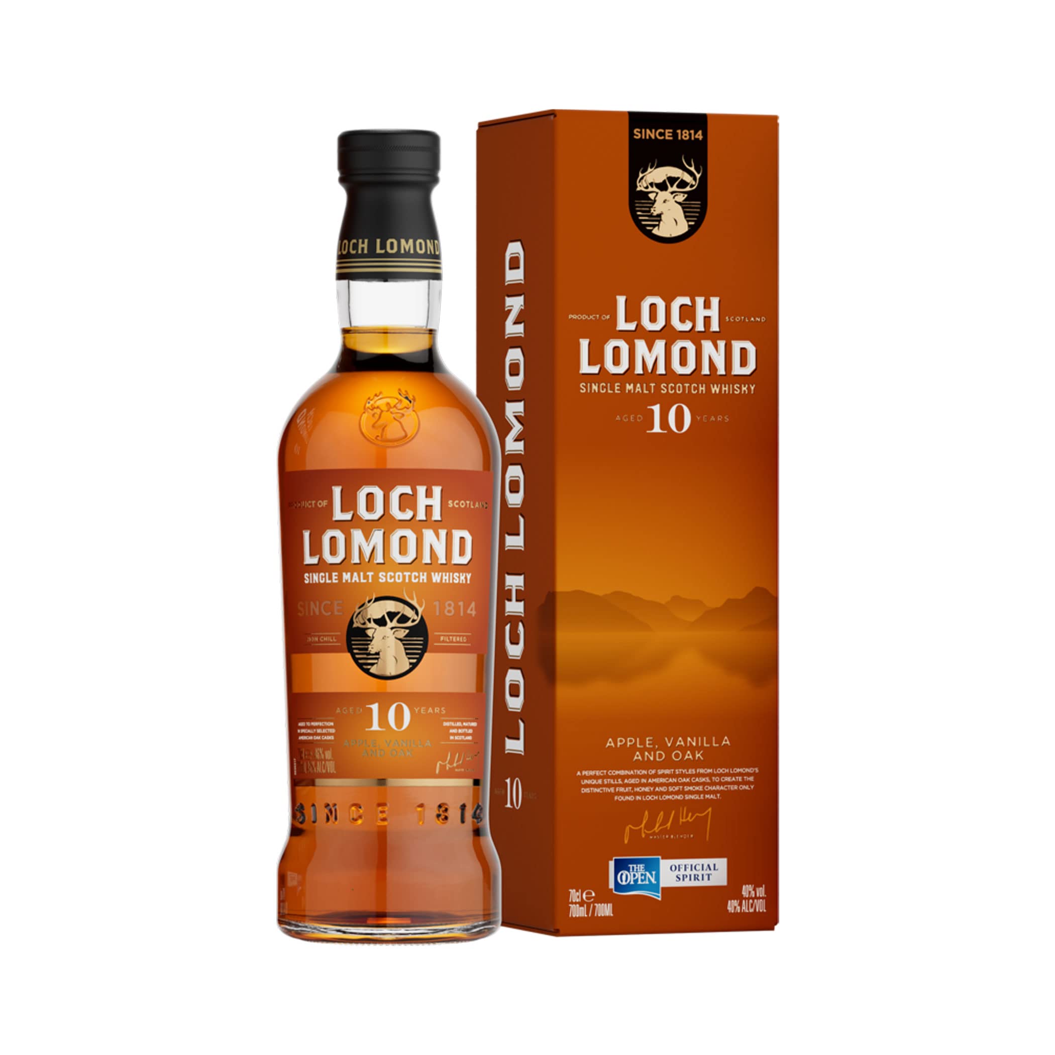 Loch Lomond 10 Years Old THE OPEN 150th St. Andrews Limited Edition 40% Vol. 0,7l in Geschenkbox