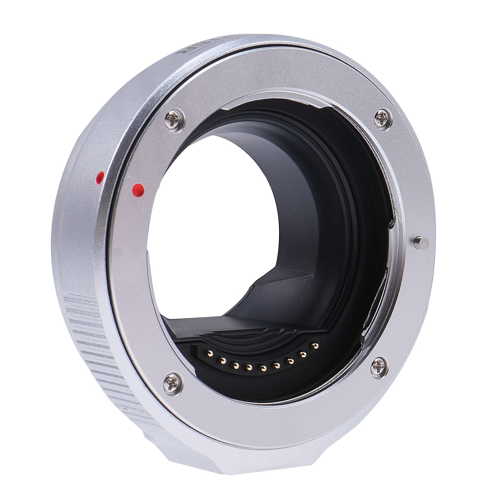 FOTGA Autofocus AF Electronic Automatic Lens Adapter Ring for Four Thirds 4/3 Lens to Olympus Pan0NIC Micro 4/3 M4/3 Mount Camera MMF-1 MMF-2 MMF3 GH4 GH5s E-PL5 E-PL9 (Silver) - Image 4