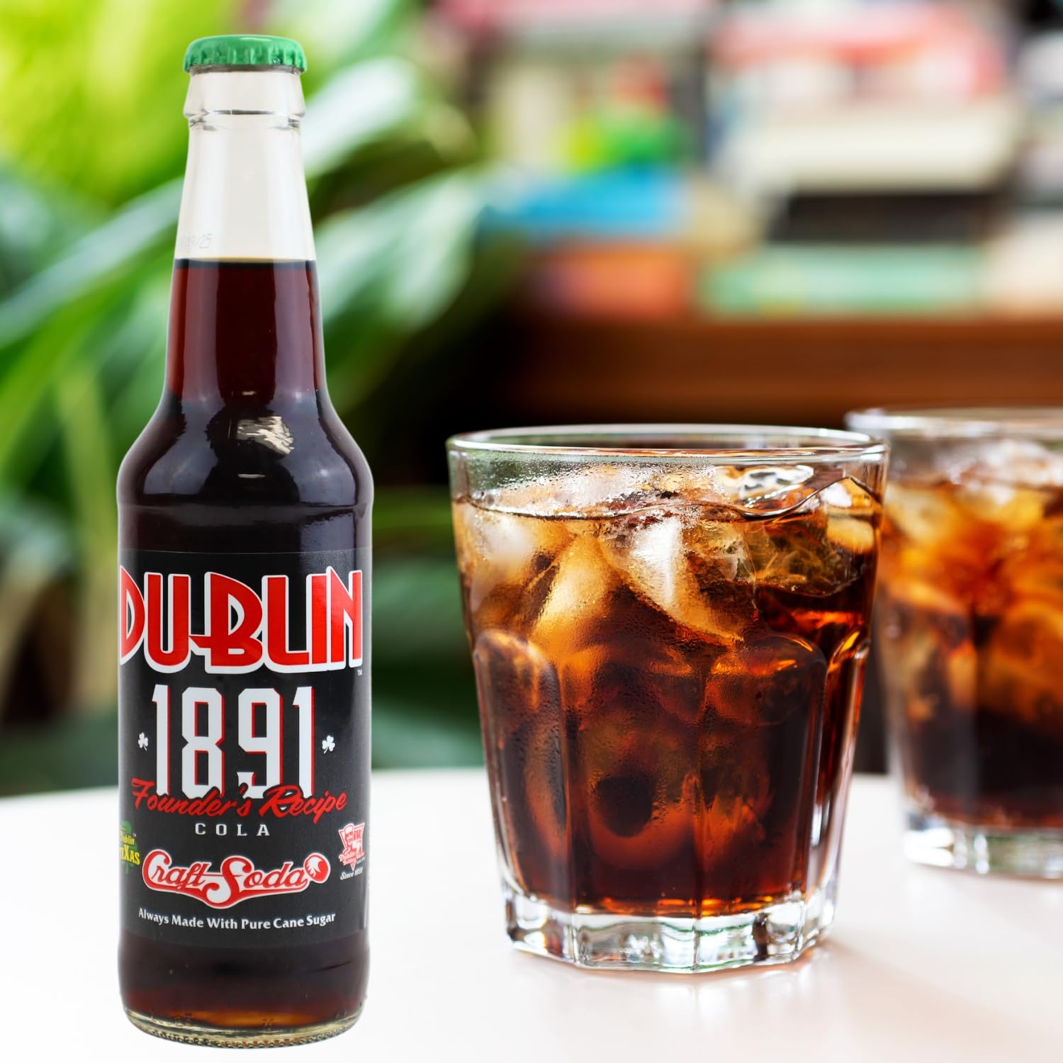 Dublin Bottling Works Craft Soda, Pure Cane Sugar, Made in Texas – Assorted 12-Pack – Premium Small-Batch Soda, Gluten-Free, Retro Artisanal Beverages (12 Pack, 1891 Founder’s Recipe)