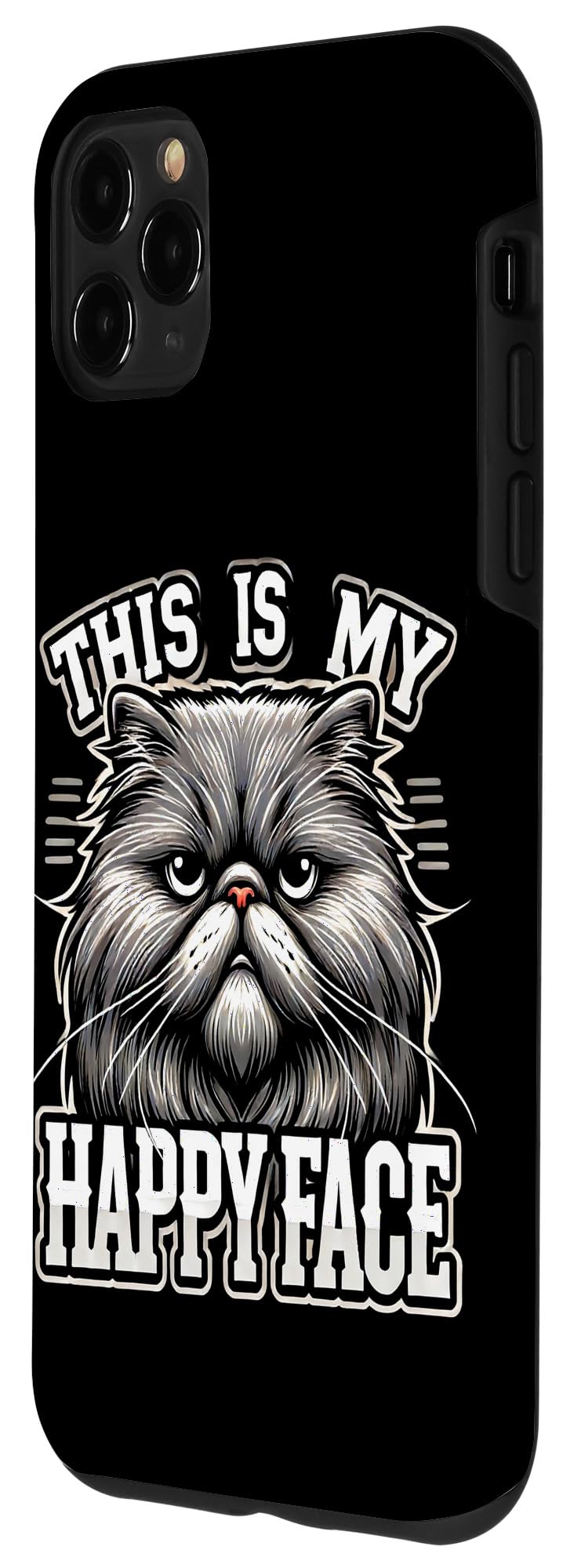 iPhone 11 Pro Max This is my Happy Face Funny Cats Case - Image 2