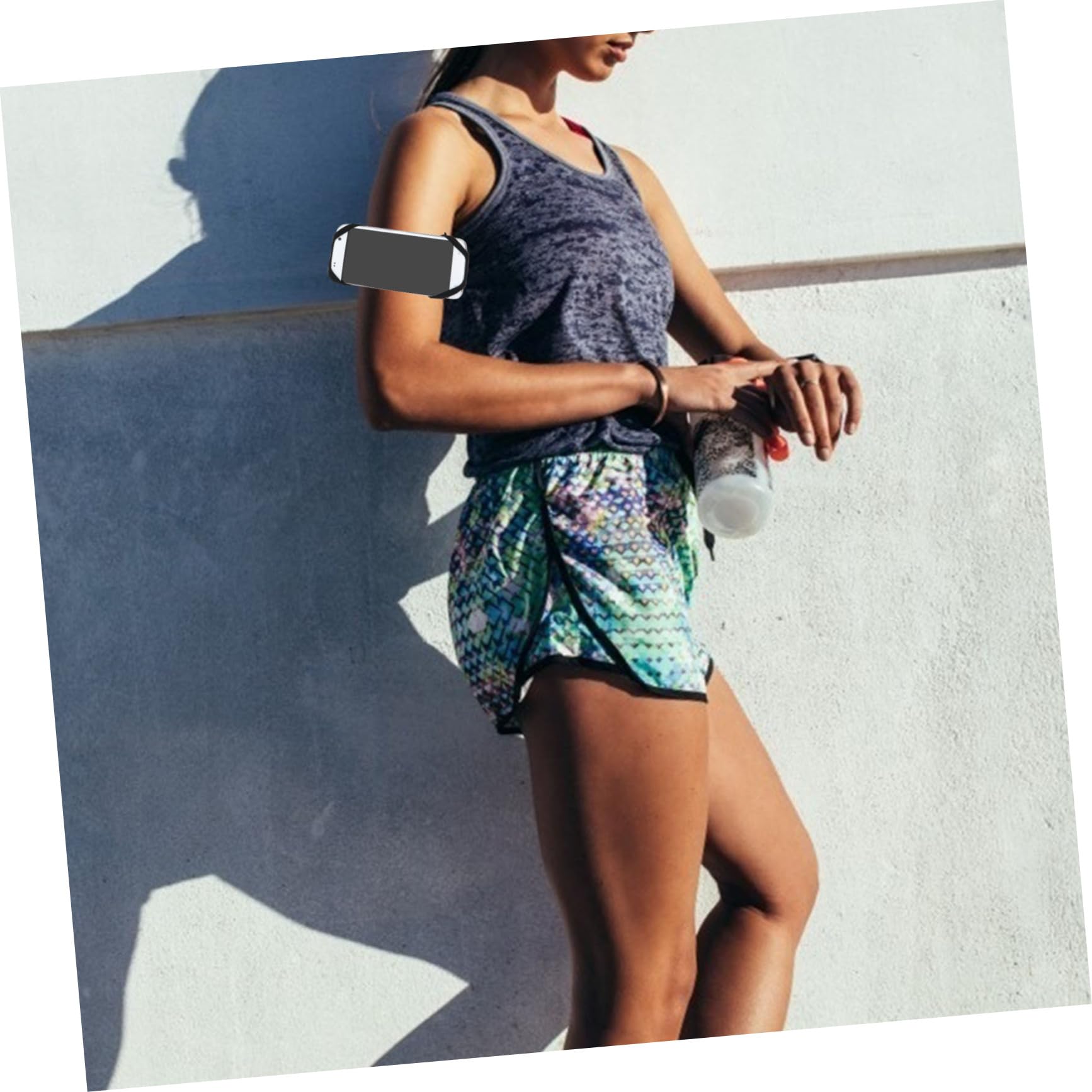SHINEOFI 3 Set Braccio per Smartphone Fascia Staccabile per Sport e Leggera Materiale Resistente Compatto