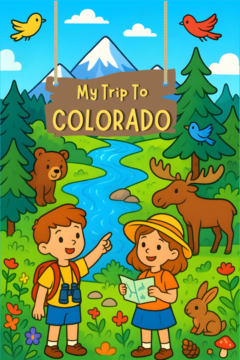My Trip To Colorado: A Kid's Activity & Travel Journal To Document Every Moment Of Their Trip