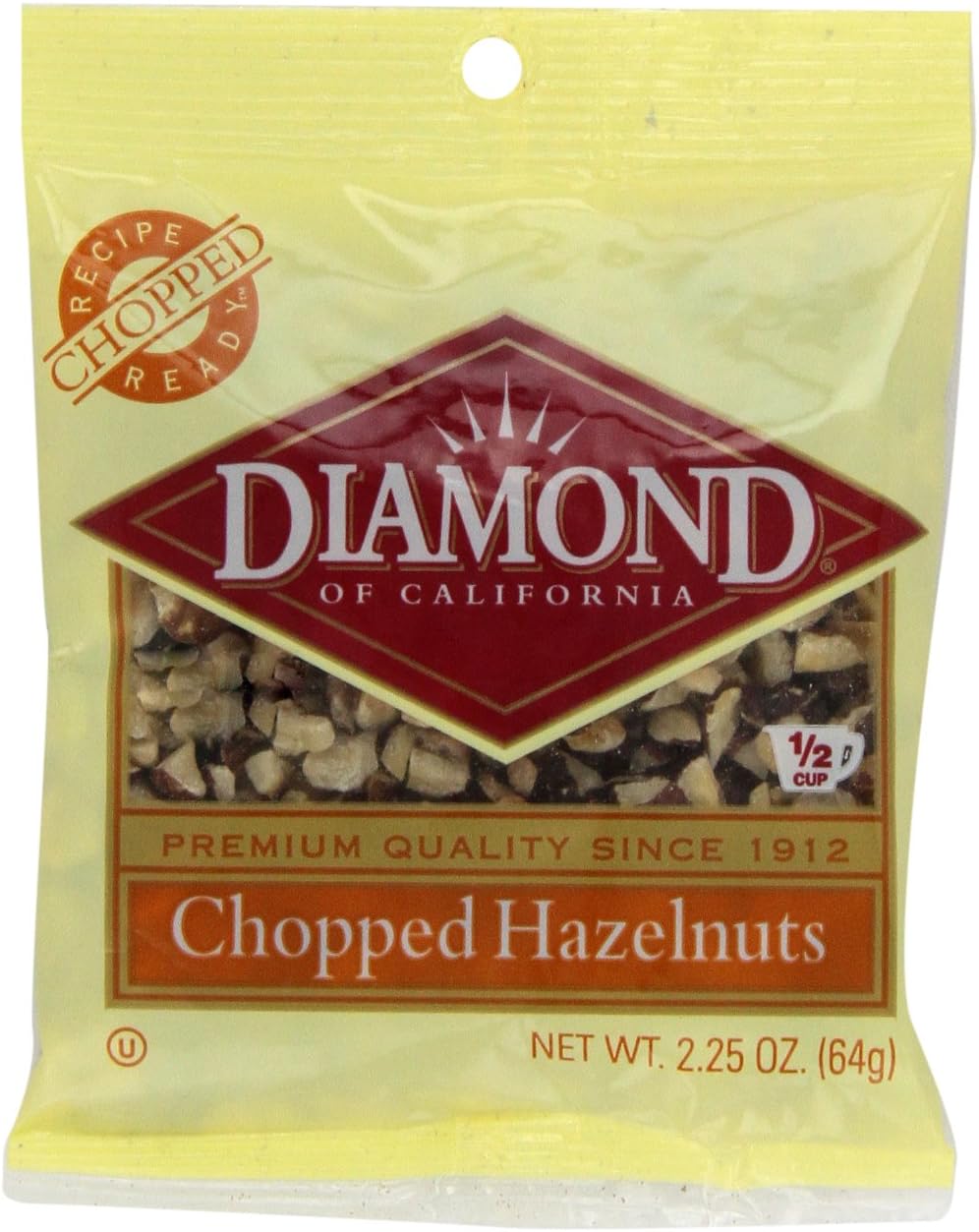 Diamond Chopped Hazelnuts, 2.25 oz
