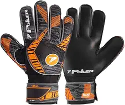 Luva de Goleiro Poker Semi Profissional Futebol Campo Society Futsal Slam