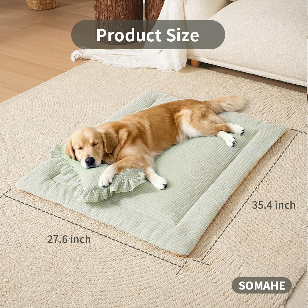 Cozy Comfort: Review of the Washable Cute Dog Bed Mat for Small to Medium Pups