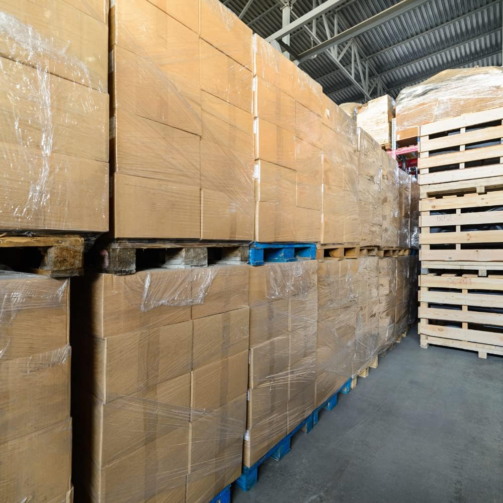 AMERIQUE 691322303100 Film Plastic Wrap, 4000' x 18", Clear, 4000 Feet