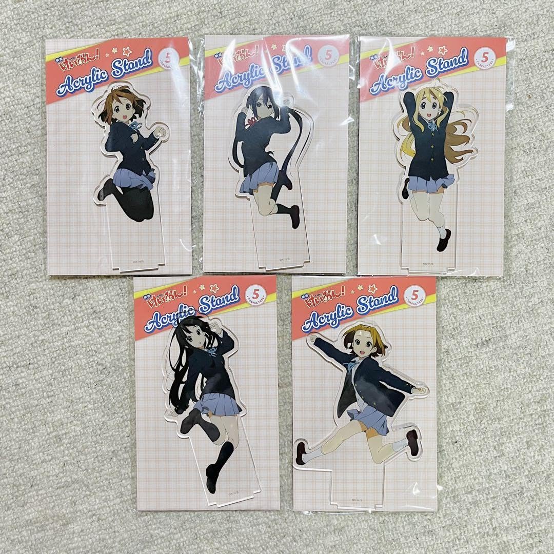 京アニ 映画 けいおん！ アクリルスタンド 5種