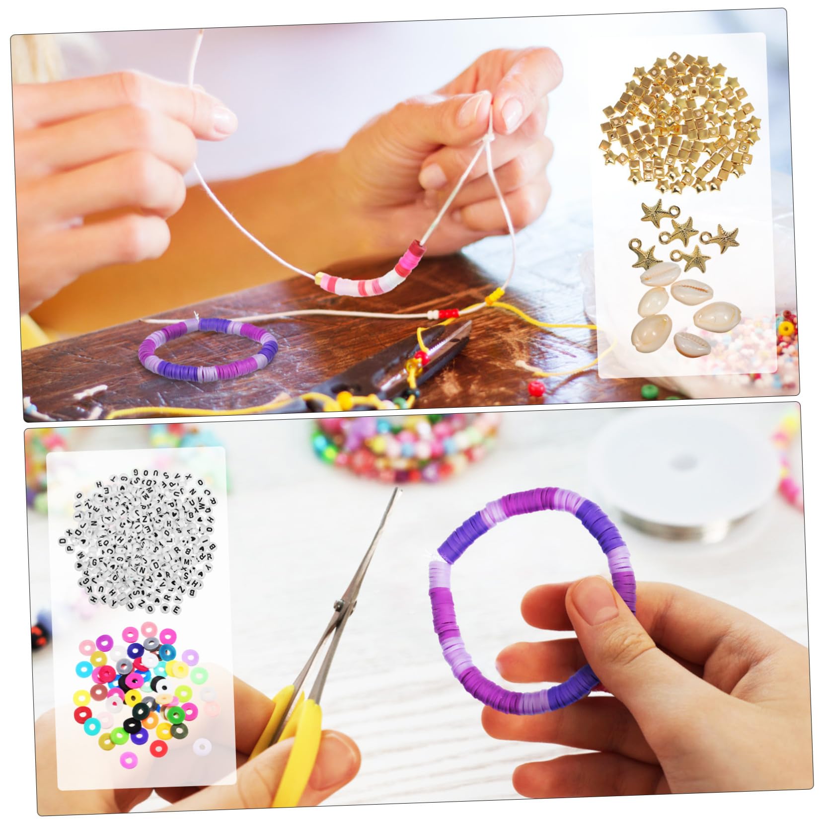 Perline Gioiello DIY Set 1 Pezzo per Bracciale e Collana