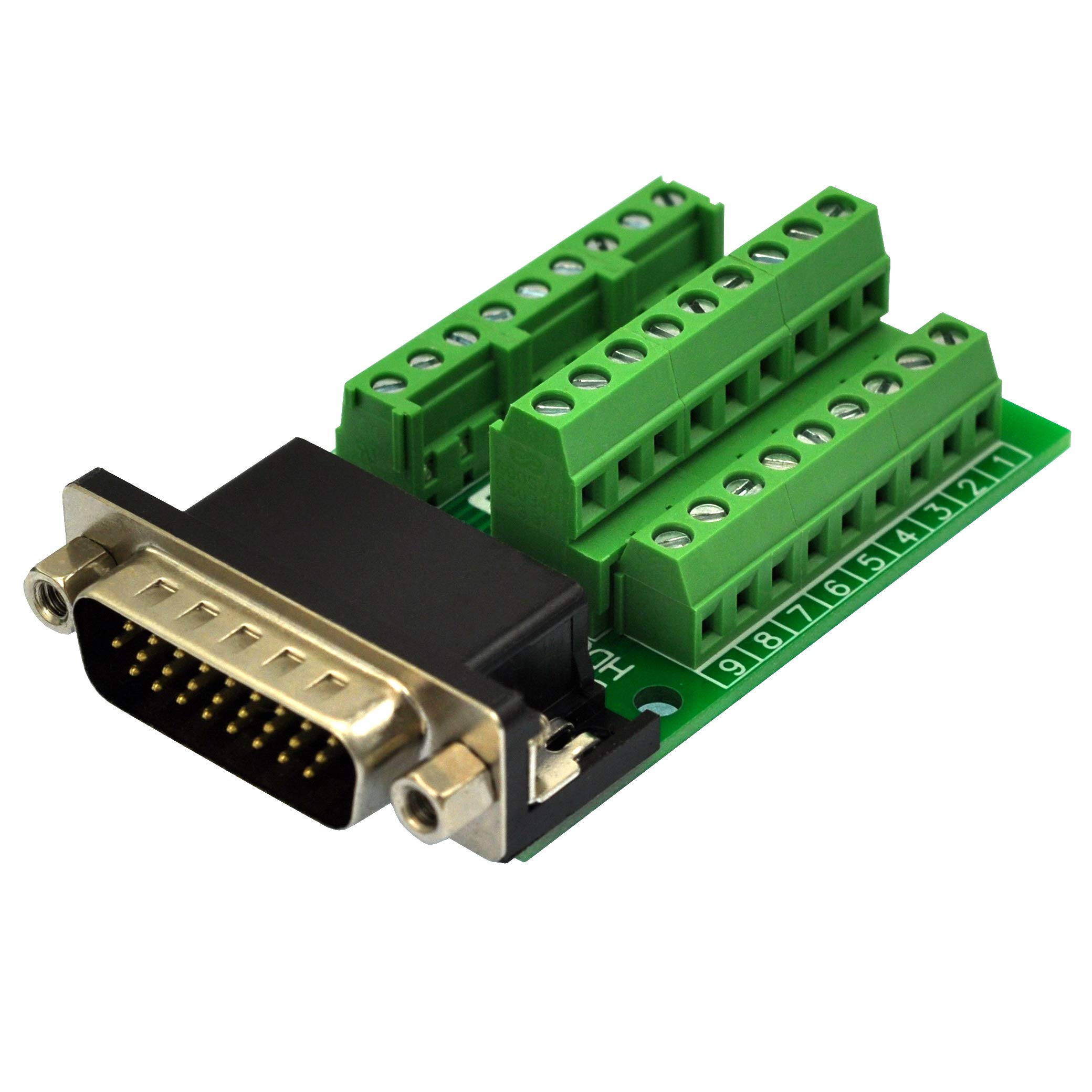 Buy Slim Right Angle D SUB Header Breakout Board Terminal Block DSUB
