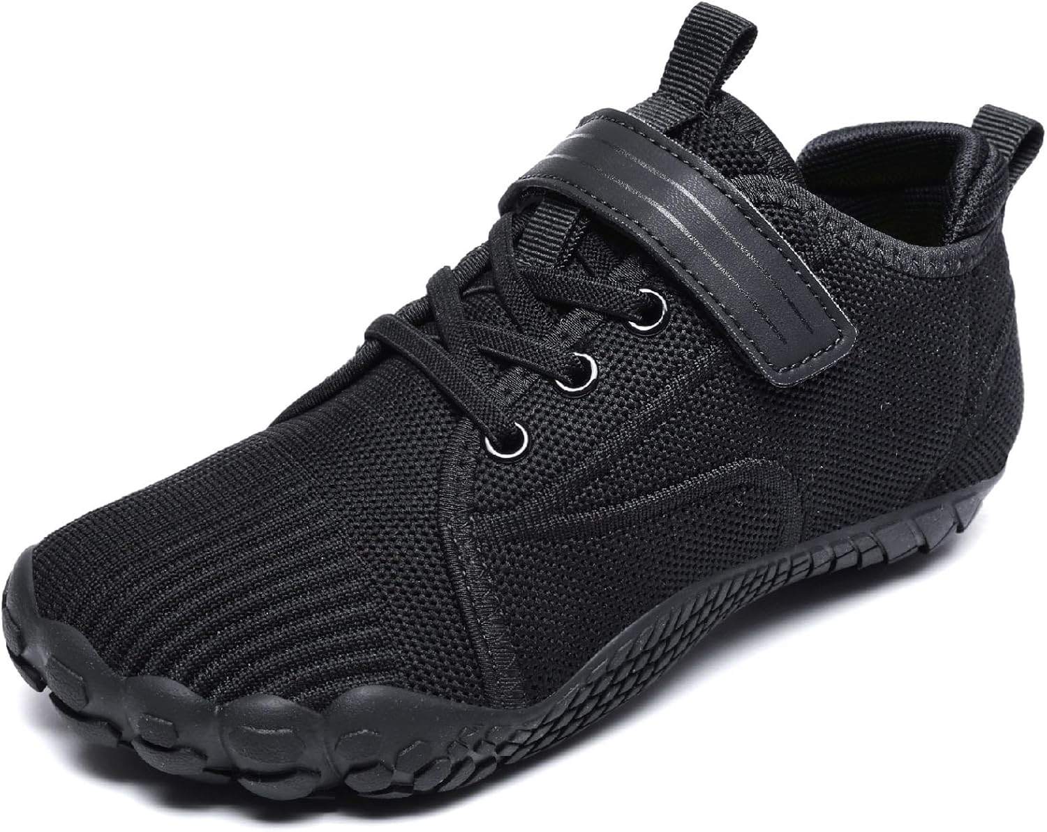 funbank Barefoot Shoes Kids Wide Toe Box Shoes Boys Girls Footwear Zero Drop Orthopedic Minimalist Walking Sneakers for Little/Big Kids Indoor Outdoor Lightweight Running Wrestling Tennis