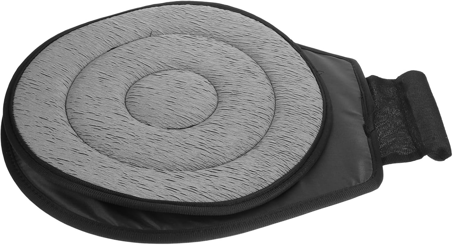 Swivel Seat Cushion for Car Rotating Car Seat Pad Turn Elderly Comfort for Long-Driving
