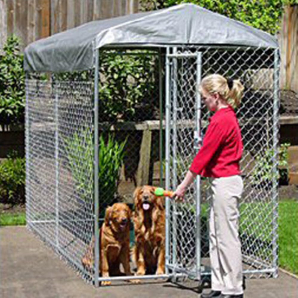 Jewett Cameron Lucky Dog Yard Guard Box Kennel