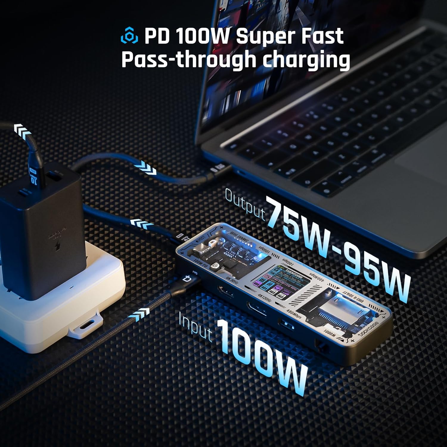 USB C ハブ 11-in-1 【33cmケーブル】Macbookハブ Amazon | USB C ハブ 11-in-1 【33cmケーブル】 MacBook Pro