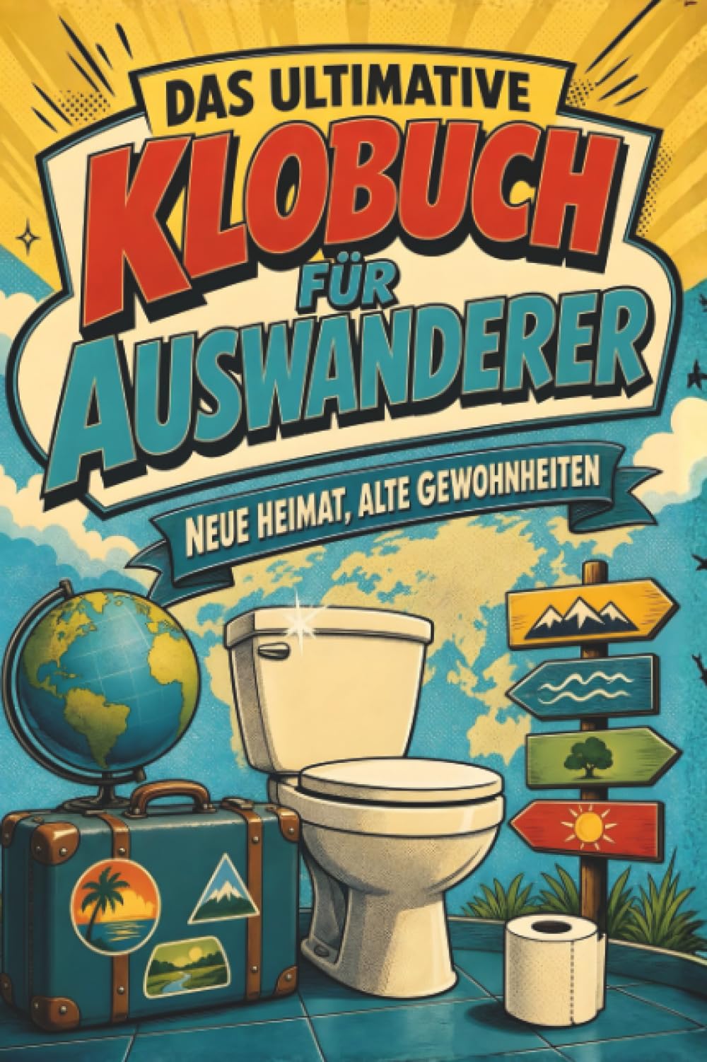 Das ultimative Klobuch für Auswanderer: Neue Heimat, alte Gewohnheiten. Lustiges Geschenk für Auswandern, Fernweh und Neuanfang