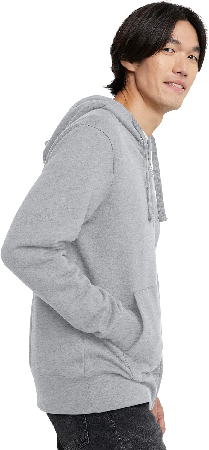Hanes mens Originals Full-zip Hoodie, Heavyweight Fleece Sweatshirt, Zip-up Hoodie - Image 3