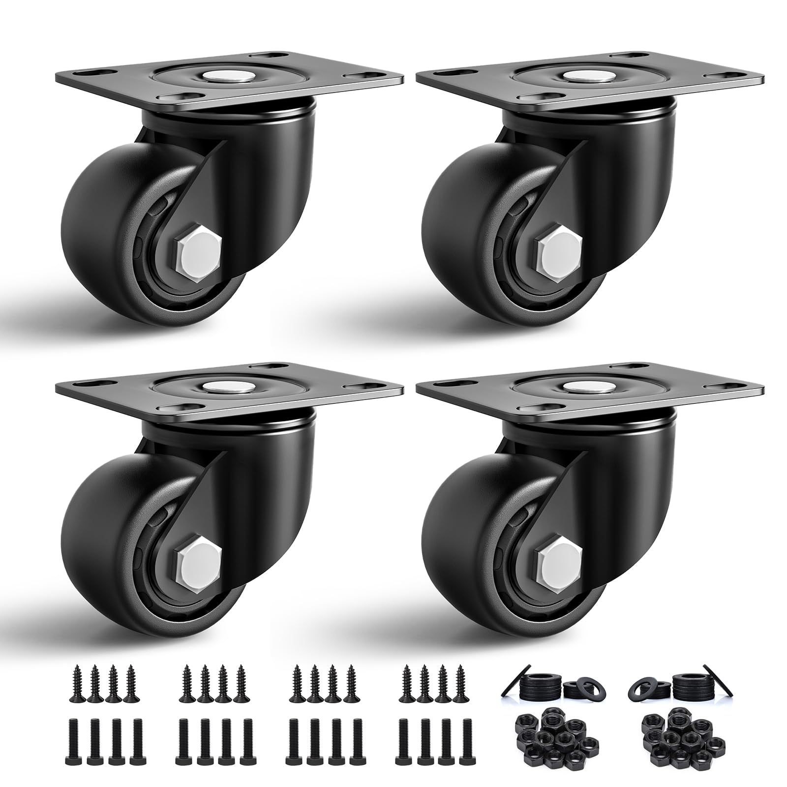 Heavy Duty Casters - 4400lb Capacity -9