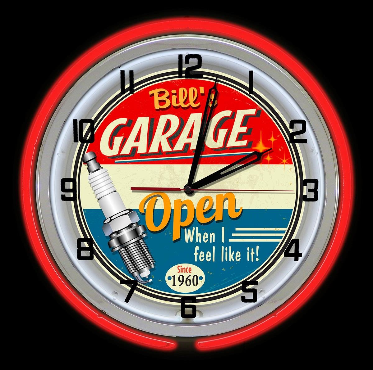 Amazon.com: Decorative Concepts Personalized Vintage Red Neon