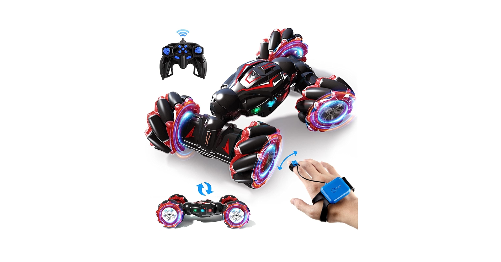 【極美品】Deejoy　 Jovow RC Stunt Car　リモコンカー Amazon.com: Jovow 1:12 RC Stunt Car, 2.4GHz 4WD Remote