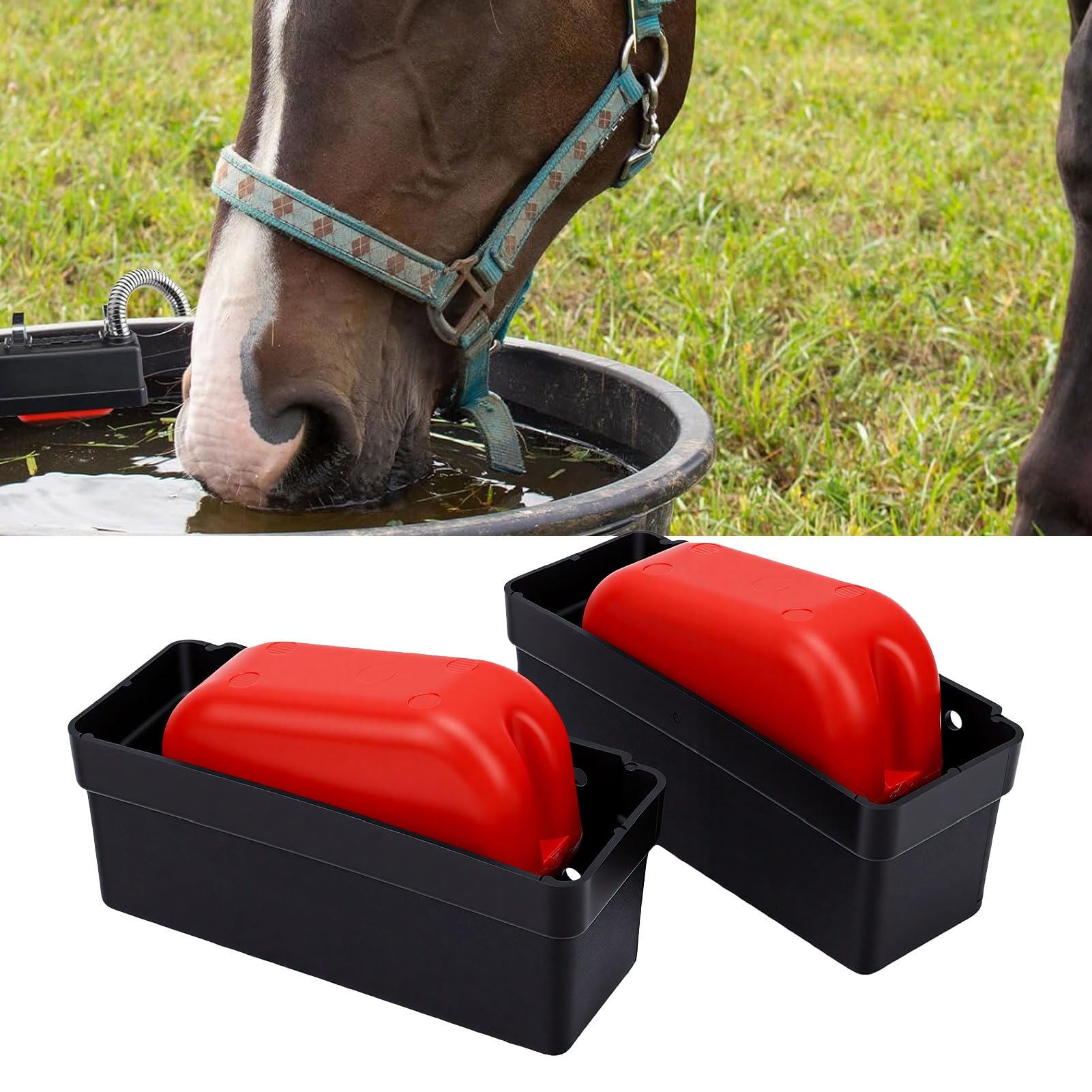 Controlador de Nivel de Agua con Interruptor de Flotador, 2 Juegos de Válvula Flotante para Ganado, Caudal de 245 GPH a 20-50 PSI, Control Automático de Nivel de Agua
