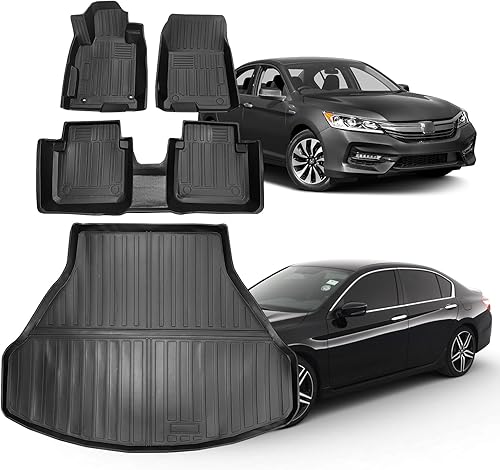 Miniatura 27 de Compatible para Toyota Highlander 2014-2019 Alfombrilla de carga alfombrilla de respaldo 2 en 1 Todo Clima Forro de Carga TPE para Accesorios Toyota