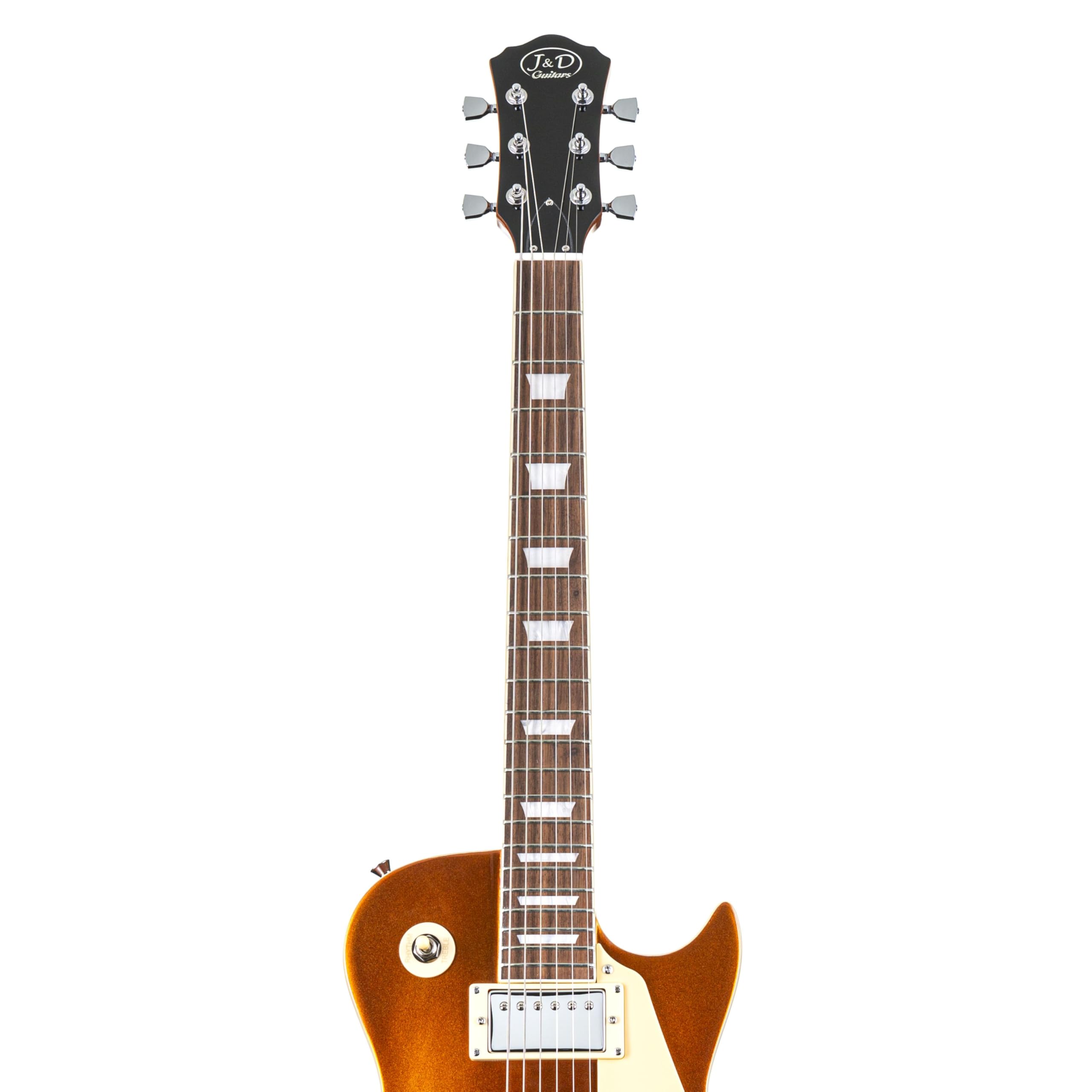 J & D LS II Copper Gold - Single Cut E-Gitarre