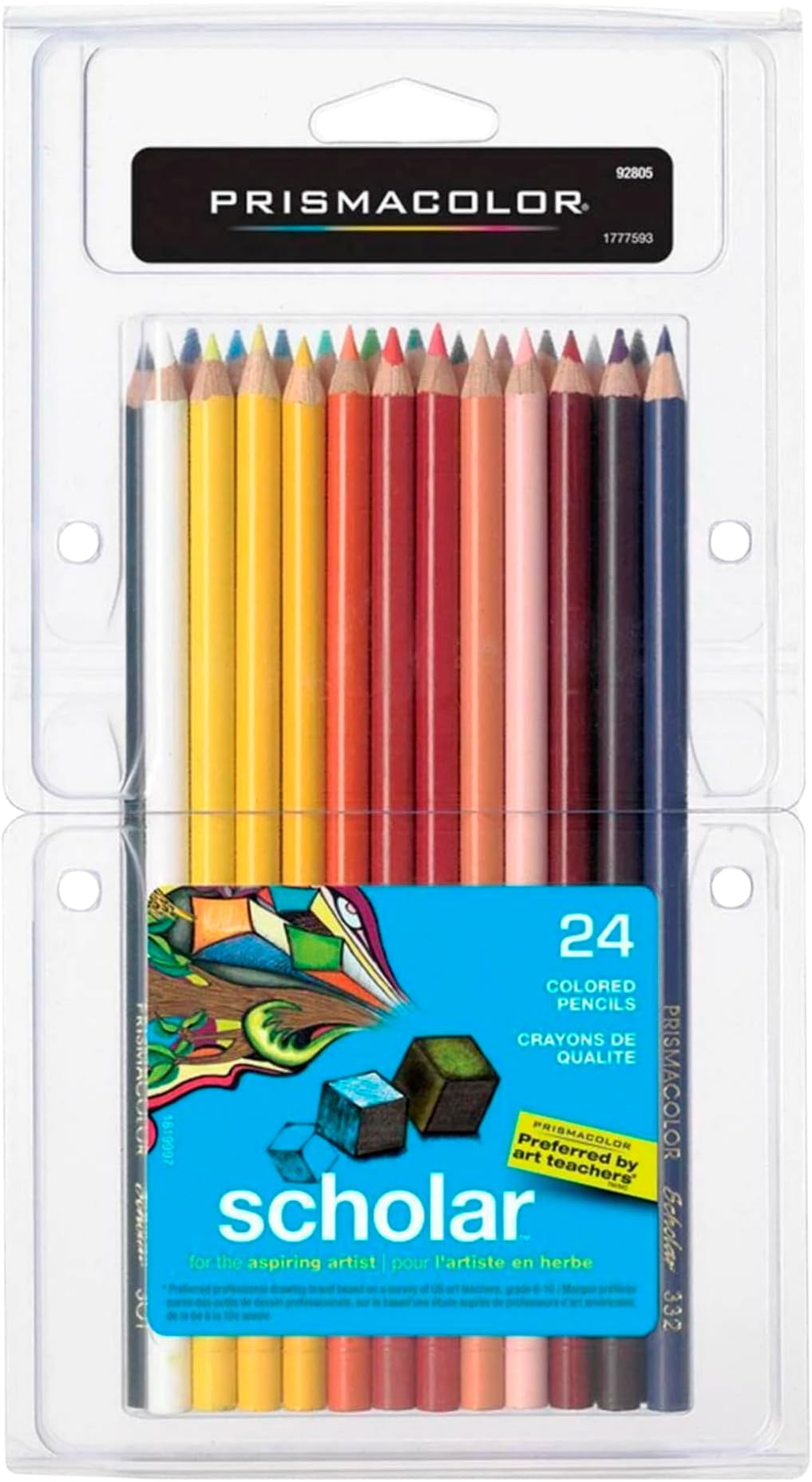 Scholar Colored Pencils, 24-Count