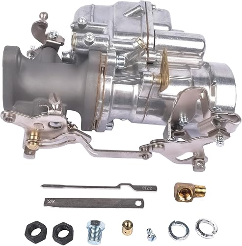 Miniatura 8 de Carter WO G503 - Repuesto de carburador para camión 1947-1950 Willys MB CJ2A GPW Army Jeep G503 636-S - CJ-2A  CJ-3A y Willys L134 Jeep 4 cyl motor