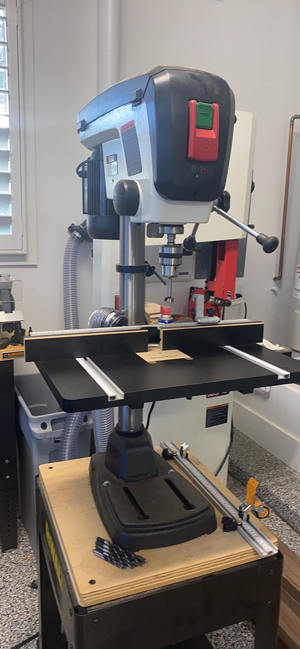 22/mo Finance WoodRiver Deluxe Drill Press Fence Buy Now, Pay Later