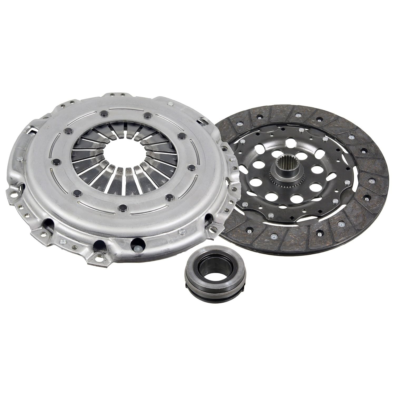 Clutch Kit 3pc (Cover+Plate+Releaser) fits PEUGEOT 407 6D, 6E 2.0D 04 to 06 New