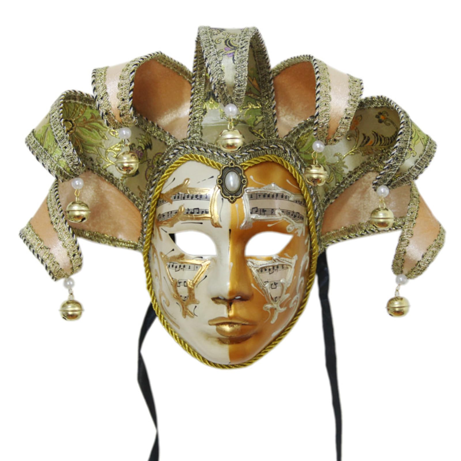 ZEPFJHE Venetians Comedy Cosplay Masquerade Venetians For Halloween Party Mardi Gras Wall Decorations