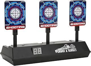 Electronic Scoring Toy, Shooting Toy Sound and Light Effect Sturdy Scoring Toy Target Practice Toy for Home Party