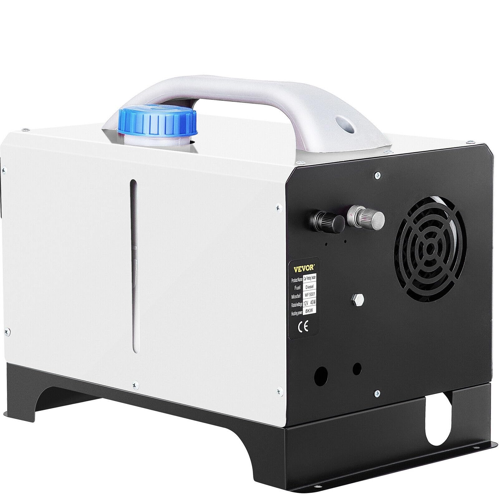Staande verwarming, diesel, 8 kW, staande verwarming, 12 V diesel, dieselverwarming met lcd-display, luchtstandverwarming, 1 luchtuitlaat, staande verwarming voor auto, camper, boten, vrachtwagens