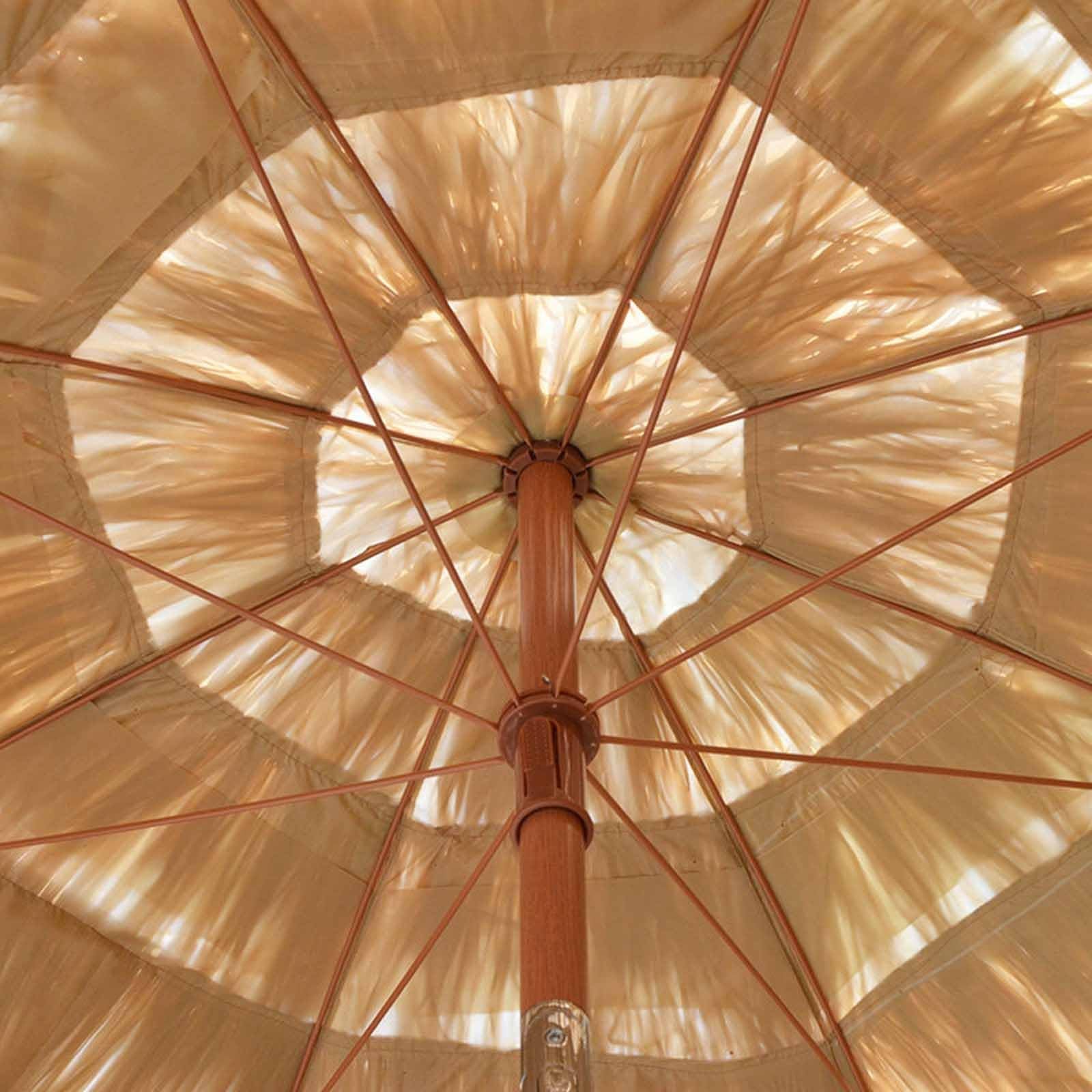 Bardzo duży i pogrubiony parasol z imitacją słomy o długości 2,7 m, odkryty basen i parasol przeciwsłoneczny na plażę, obrót o 360 stopni, łatwa regulacja kąta nachylenia.