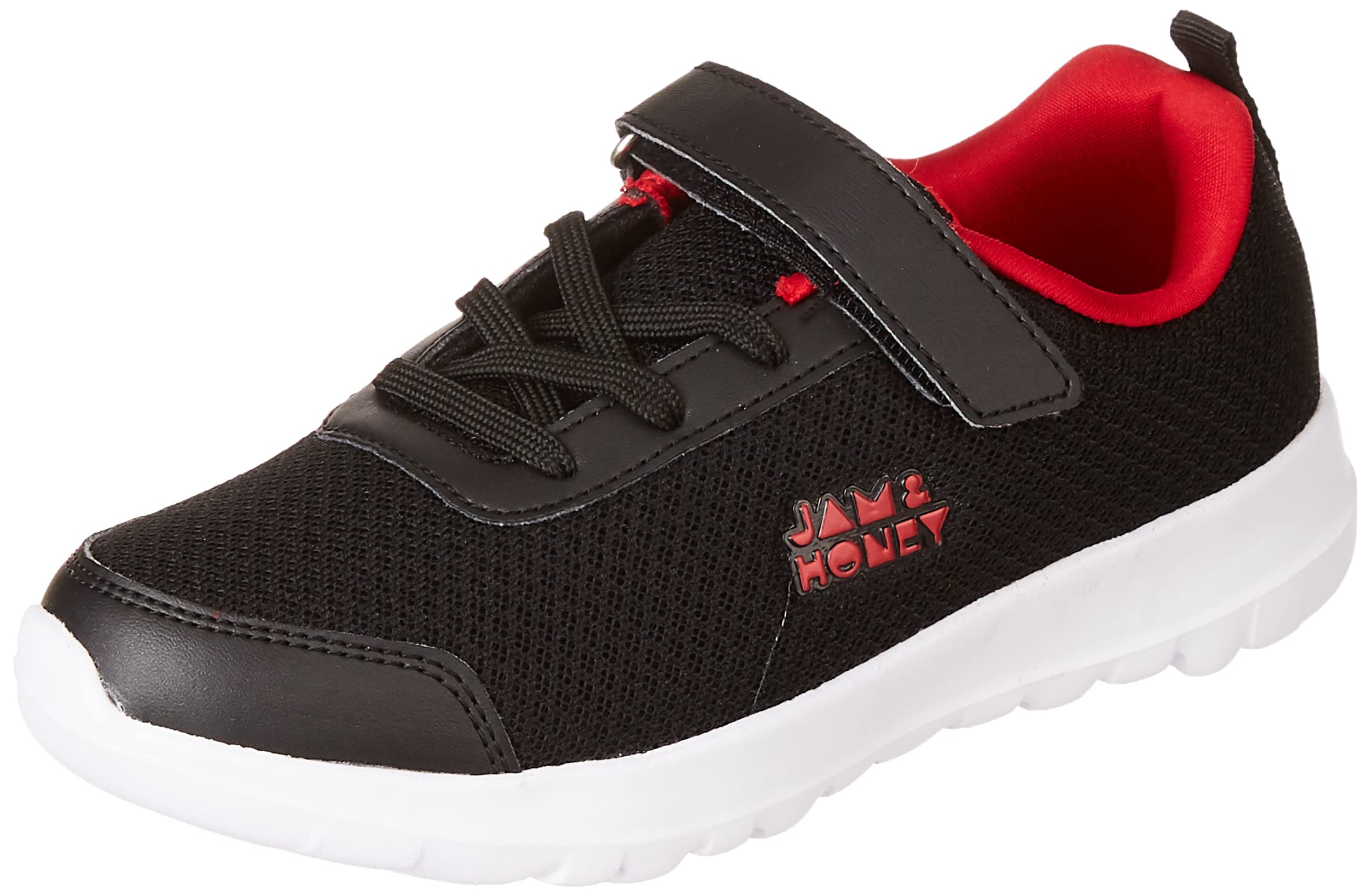 Amazon Brand - Jam & Honey Unisex Kids Chi Black Sneaker_3 UK (SS21-JH-14) (B091Y8TDQX) Amazon Price History, Amazon Price Tracker