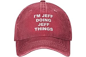 "Jeff And Aimy" Hat: A Quirky Lid for Expressing Your Inner Jeff