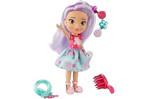 Mattel Nickelodeon Sunny Day Pop-In Style 6-Inch Posable Hair Play Dolls with...