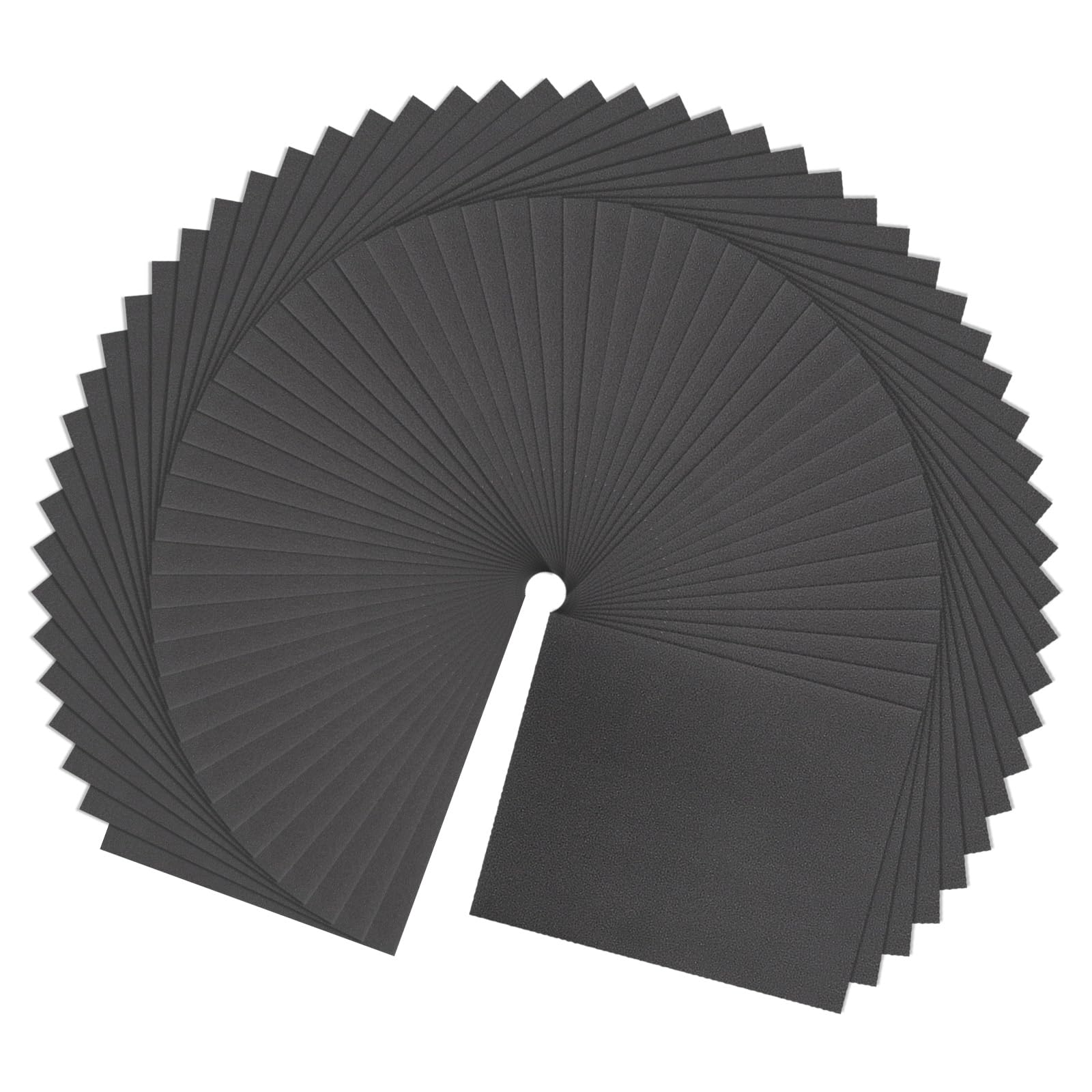 QUARKZMAN 100pcs Papier De Verre Grain 600 9 x 11 Pouces Dos C En Carbure De Silicium Abrasif Feuilles De Ponçage Humide Sec Pour Finition Bois, Ponçage Métal, Polissage Automobile