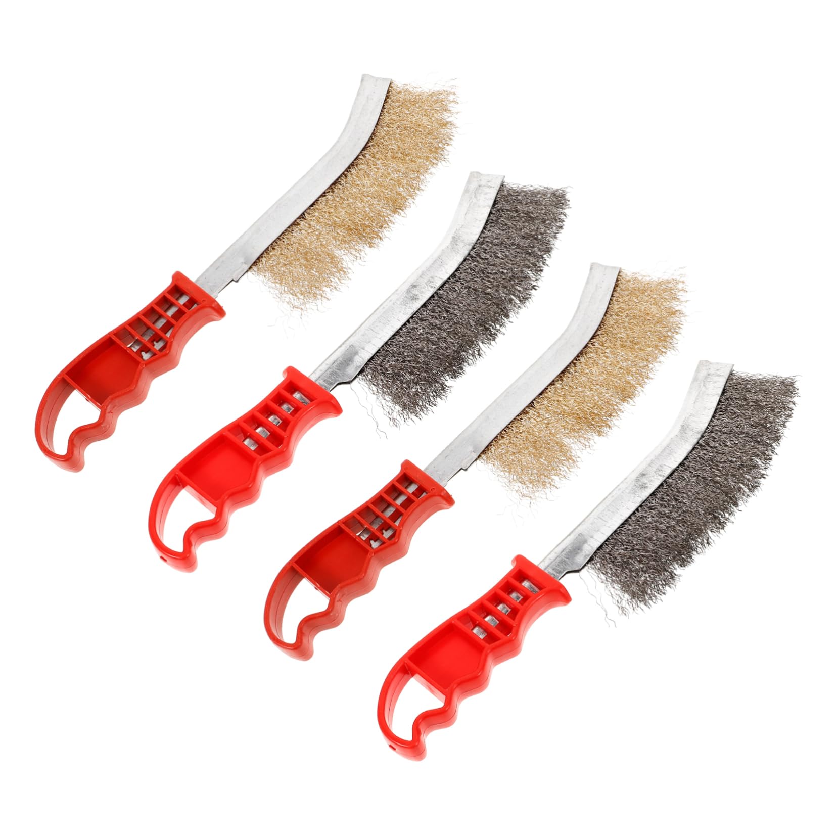 jojofuny 20 Piezas Cepillo de Alambre Cepillo de Parrilla Reutilizable raspador de Parrilla de Barbacoa Cepillo de Cocina Cepillo para Limpiar Limpiador Suministros para Acampar Caucho