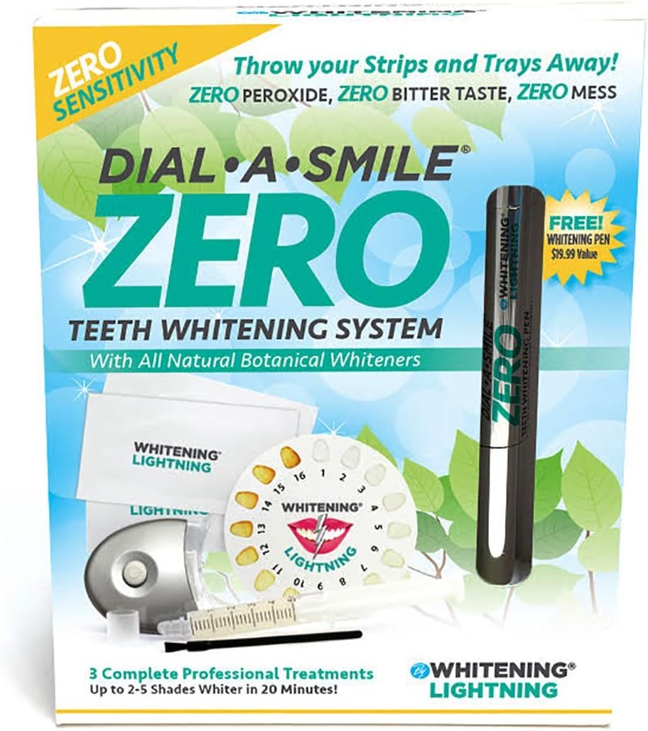 ZERO White Teeth Whitening System - ZERO Peroxide