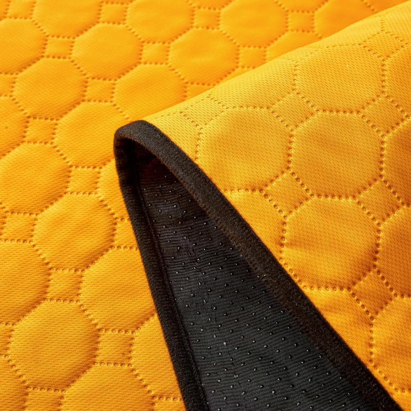FANSU 2Pack Absorbent Puppy Pads,Modern Simple Non-Slip Waterproof Puppy Training Pads Reusable Dog Mat Washable Dog Training Pads Large Puppy Pads for Potty Training,Travel (50X70cm,Yellow)