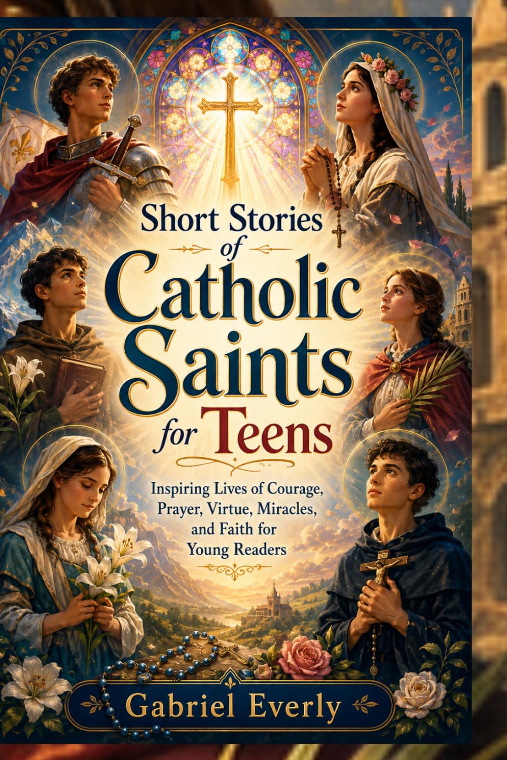 Short Stories of Catholic Saints for Teens: Inspiring Lives of Courage, Prayer, Virtue, Miracles, and Faith for Young Readers