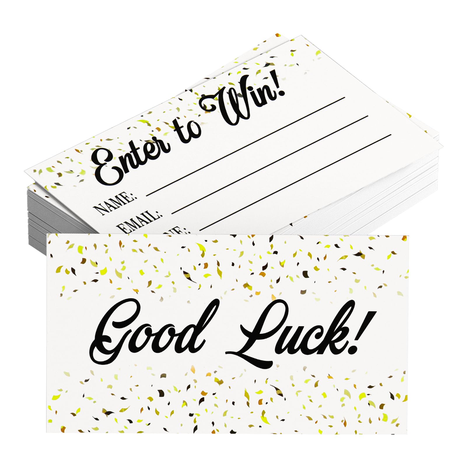 600 Pcs Enter to Win Raffle Tickets Cards, 3.5 x 2 Inch Enter to Win Cards for Contest and Various Types of Activities, Raffle Entry Ticket with Space for Email Address, Name, Phone Number