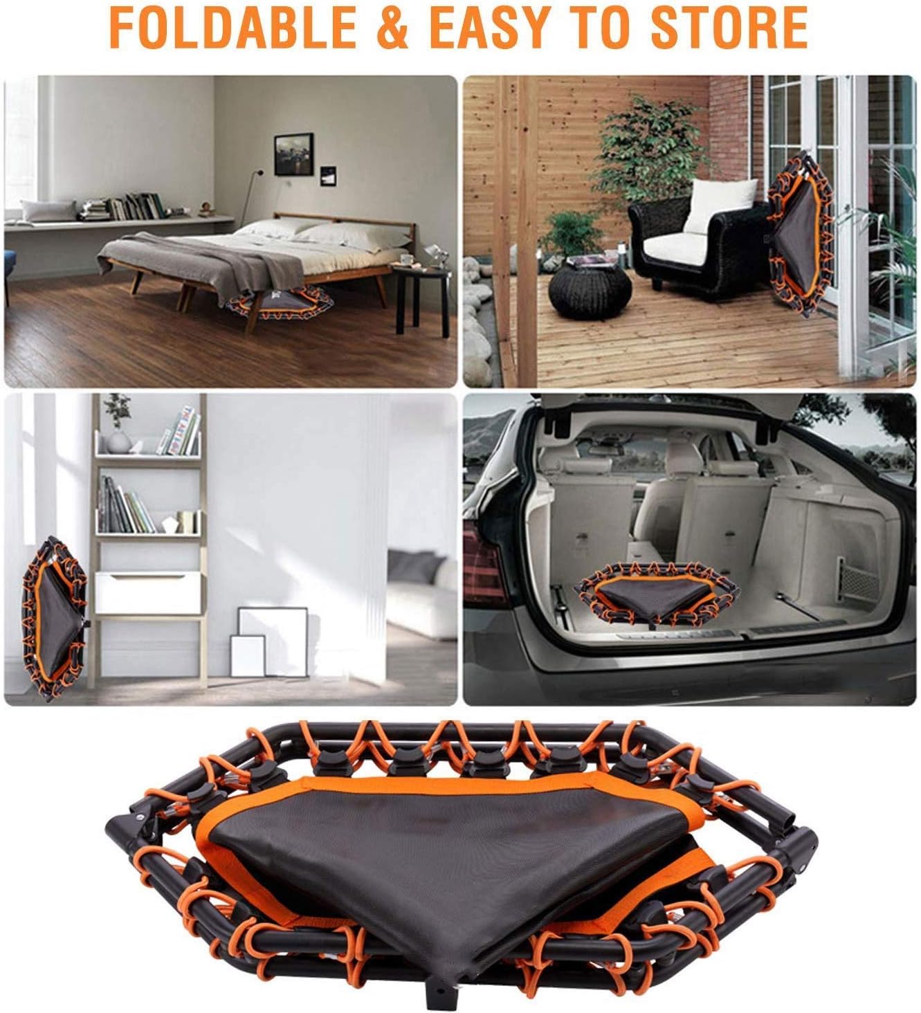 子供用トランポリン青色 家庭用 大型 140cm 飛び出し防止保護 補助