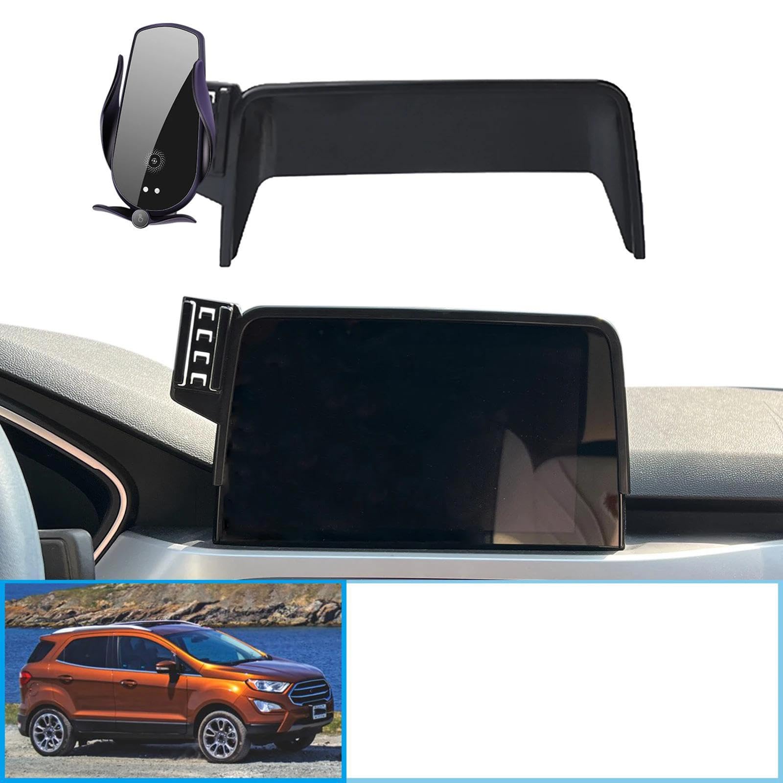 Porta Cellulare Auto per Ford EcoSport 2018-2023, Supporto per Cellulare da Auto da 8 Pollici Supporto per Navigazione GPS