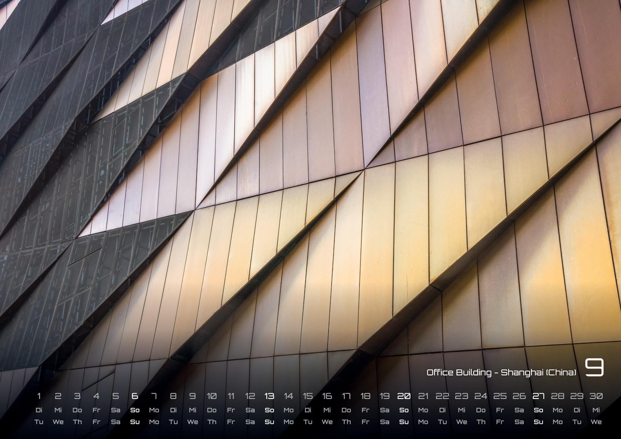 Architektur - faszinierende Baukunst - 2026 - Kalender DIN A2: Der Wandkalender mit wundervoller Architektur für jeden Monat für das Jahr 2026 im extragroßen Format DIN A2 (ca. 60 x 42 cm)!