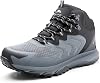 Men's Waterproof Hiking Boots Lightweight Comfortable Breathable Outdoor Walking Trekking Boots Brown